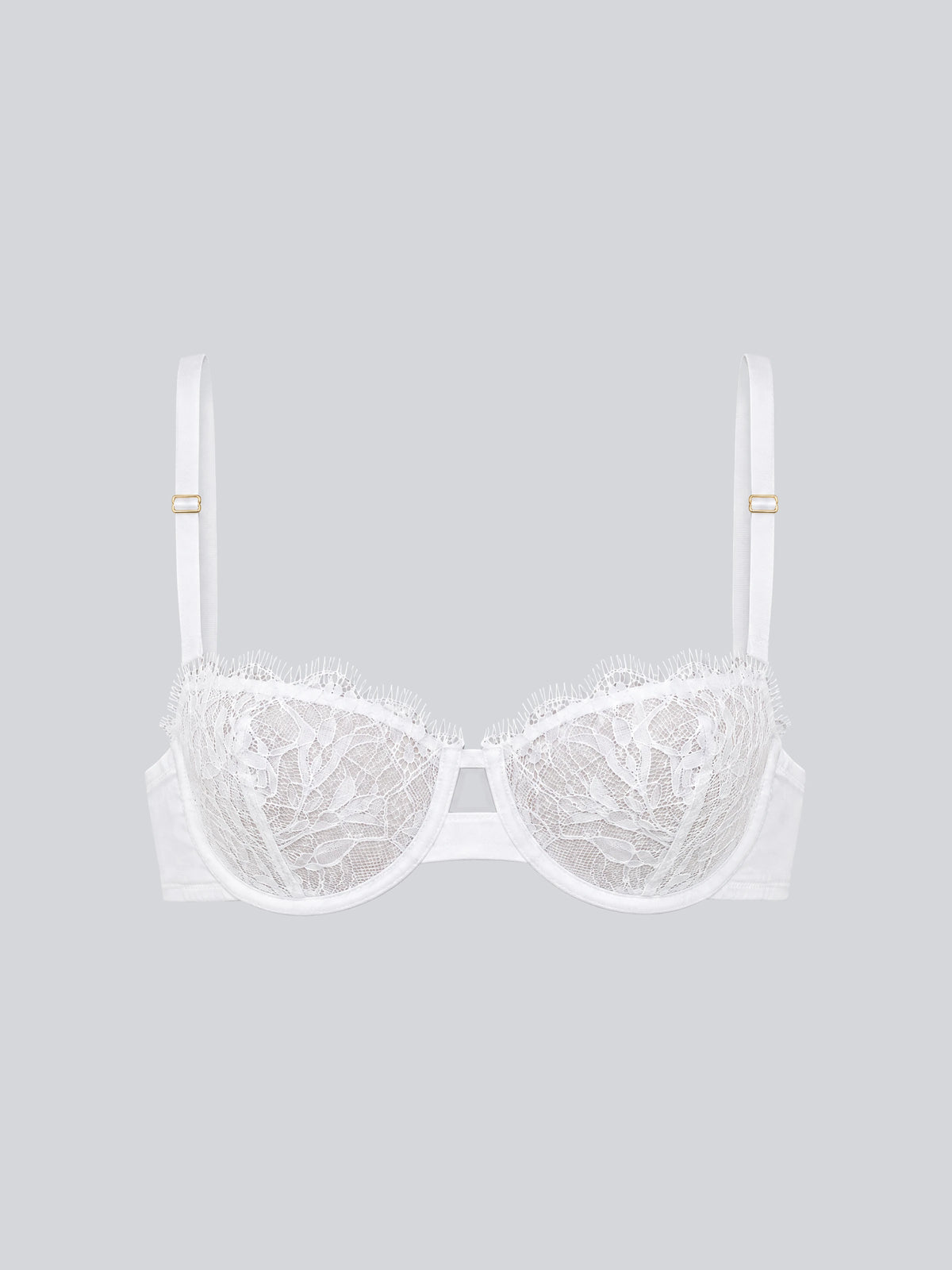 White - Phoenix Balcony Bra packshot